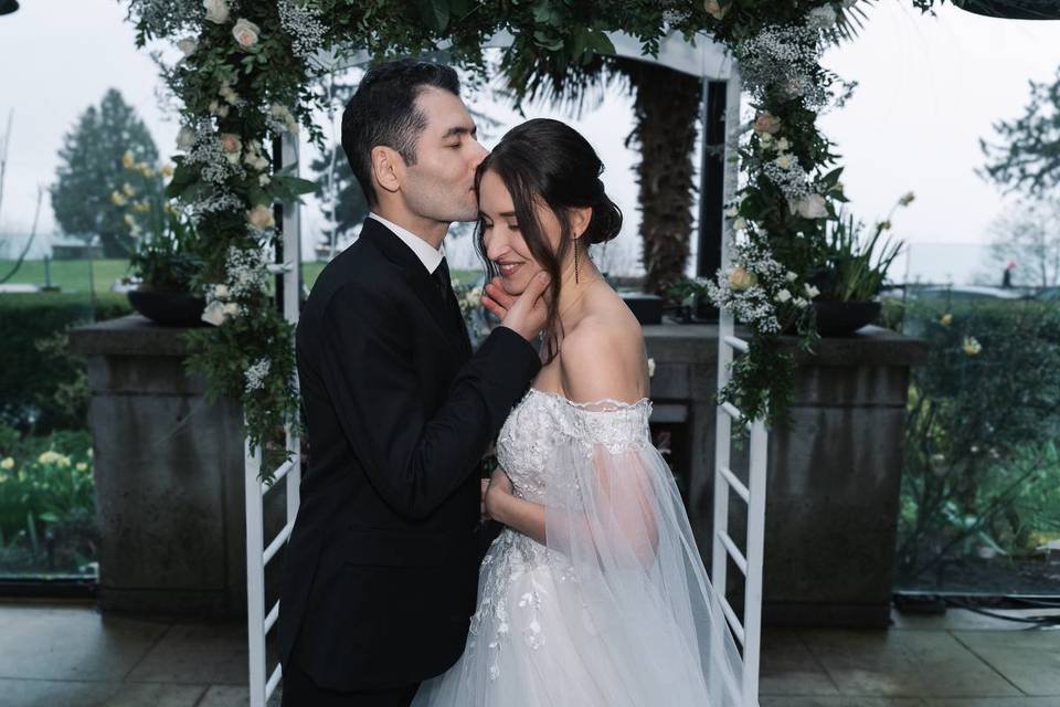 Bride and groom