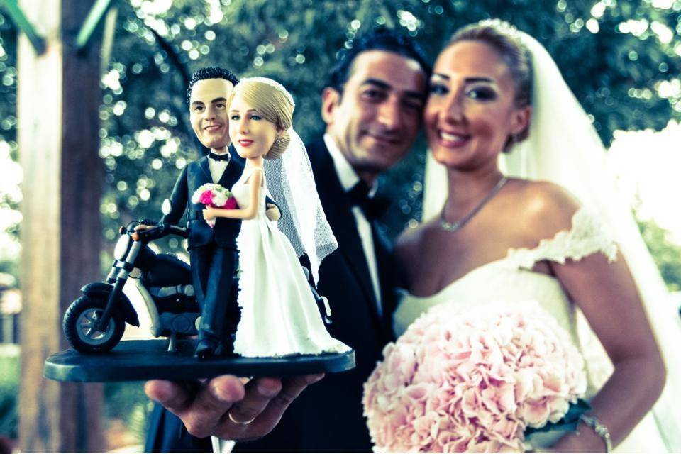 Mini Me City - Custom Wedding Cake Topper