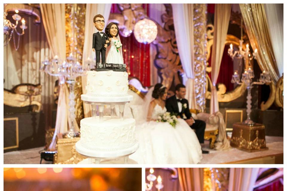 Mini Me City - Custom Wedding Cake Topper