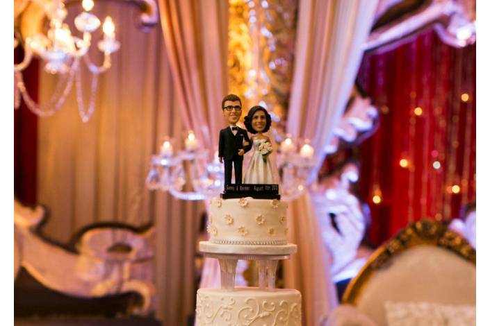 Mini Me City - Custom Wedding Cake Topper