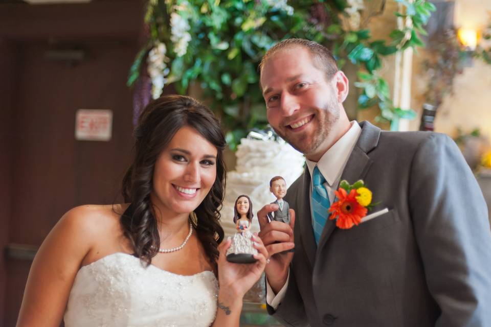 Mini Me City - Custom Wedding Cake Topper