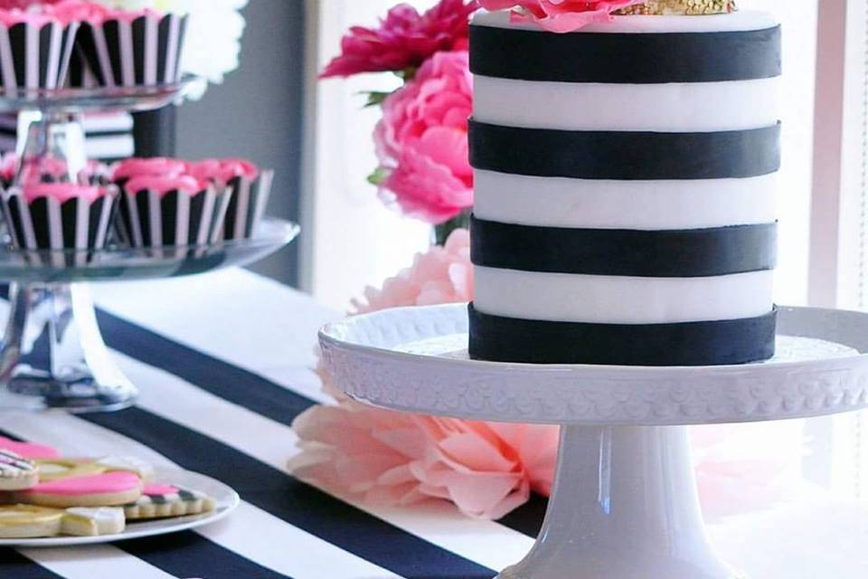 Kate spade dessert table