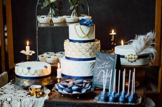 Great gatsby dessert table