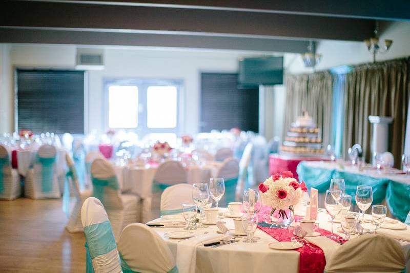 Elegant banquet hall