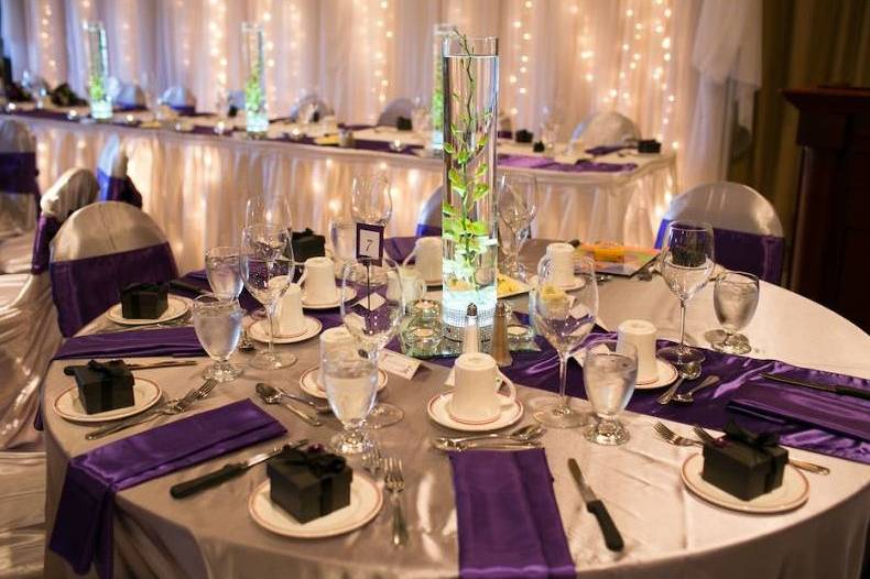 Reception setup
