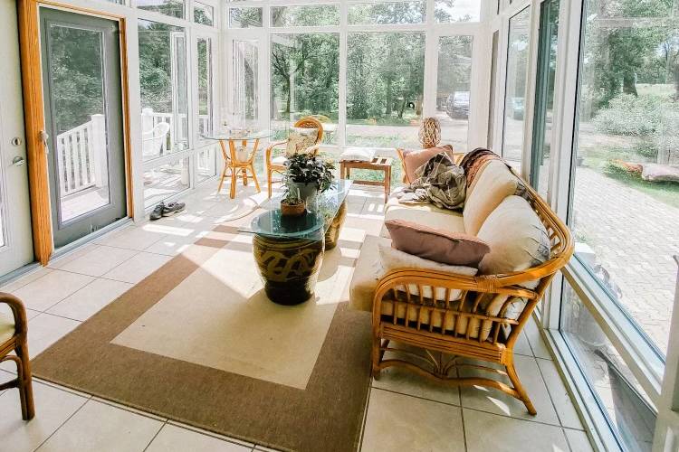 Estate House Sunroom