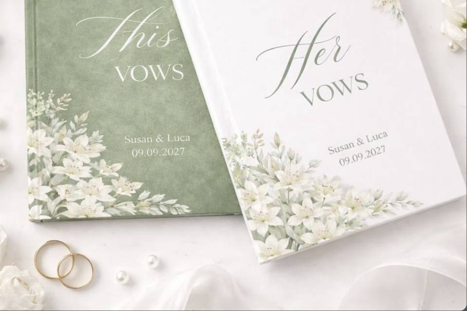 Vow Books For Wedding