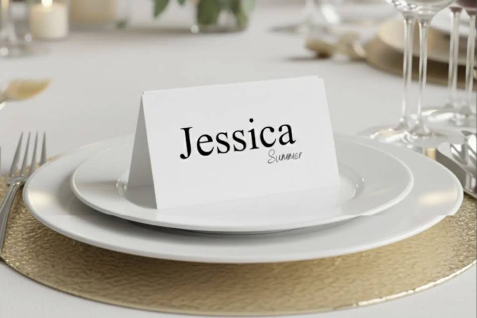 Personlized  Card Template