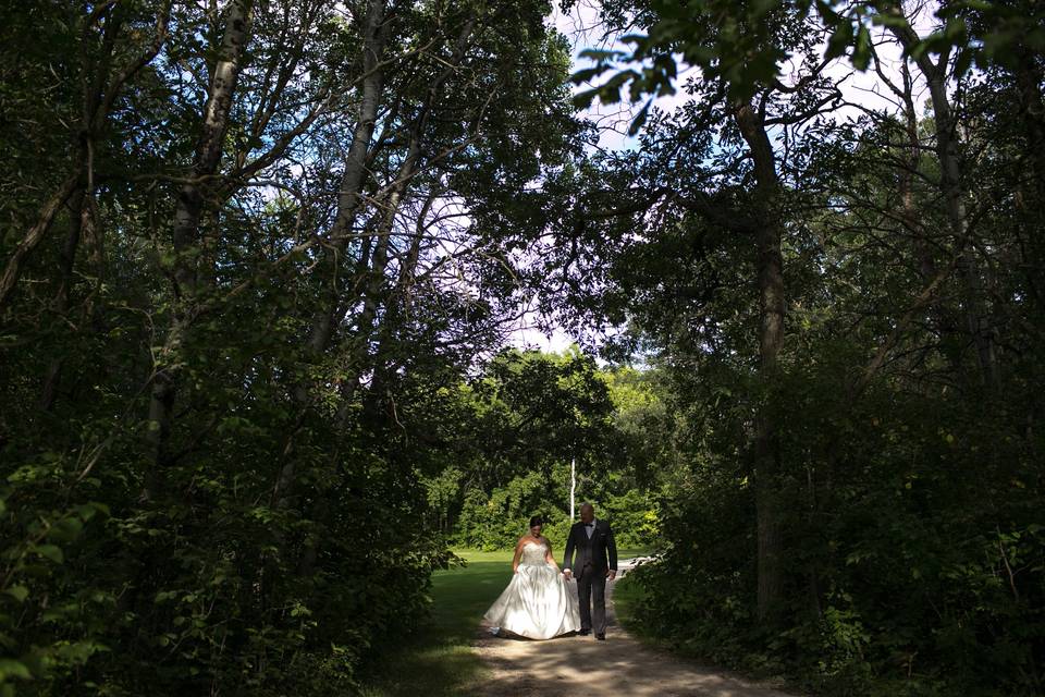 Couple in the Trees