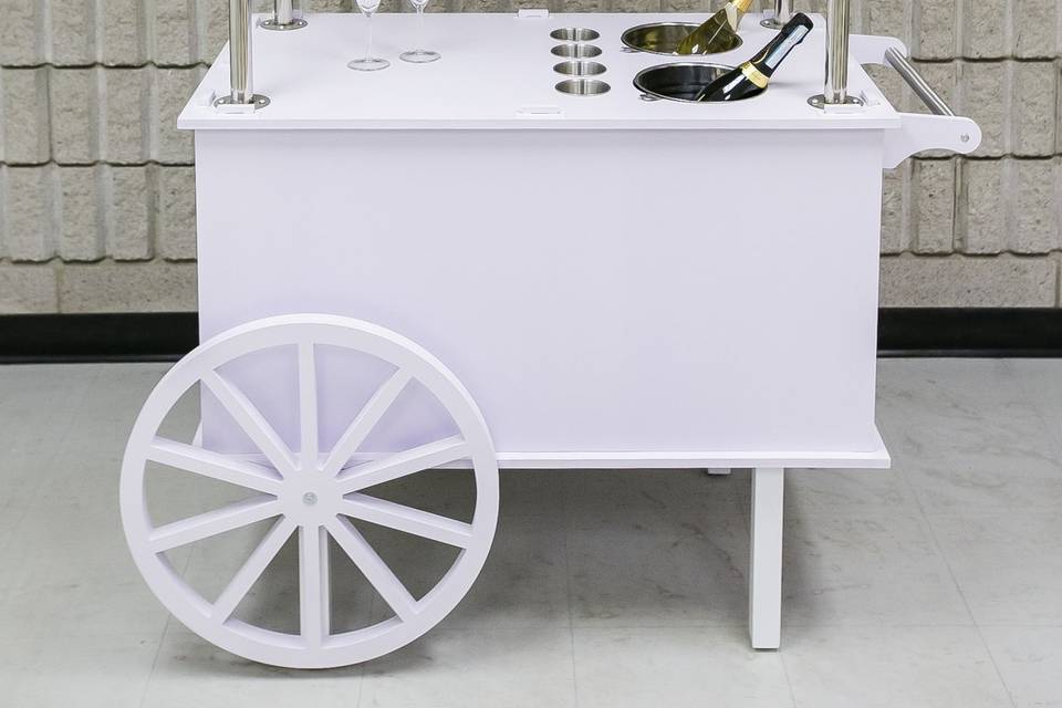 Champagne Cart Rental