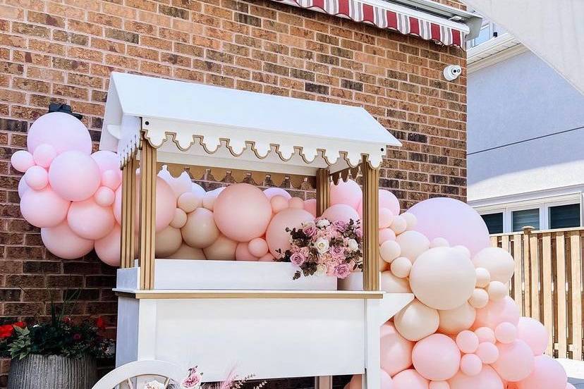 Balloons+ Sicilia Sweet Cart