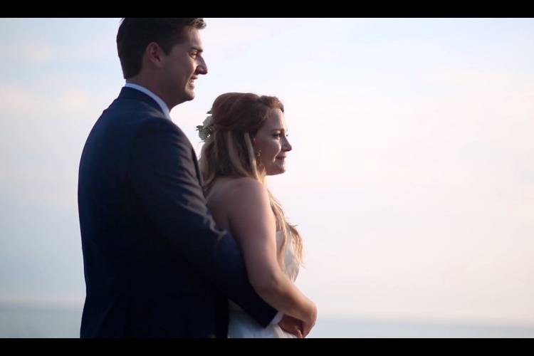 Still from a wedding video