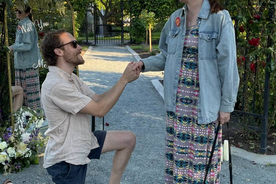 Proposal at Beacon Hill Park