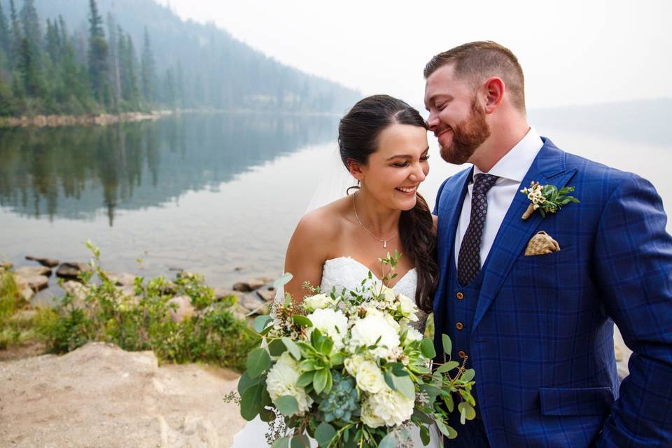 Maligne Lake Ceremony