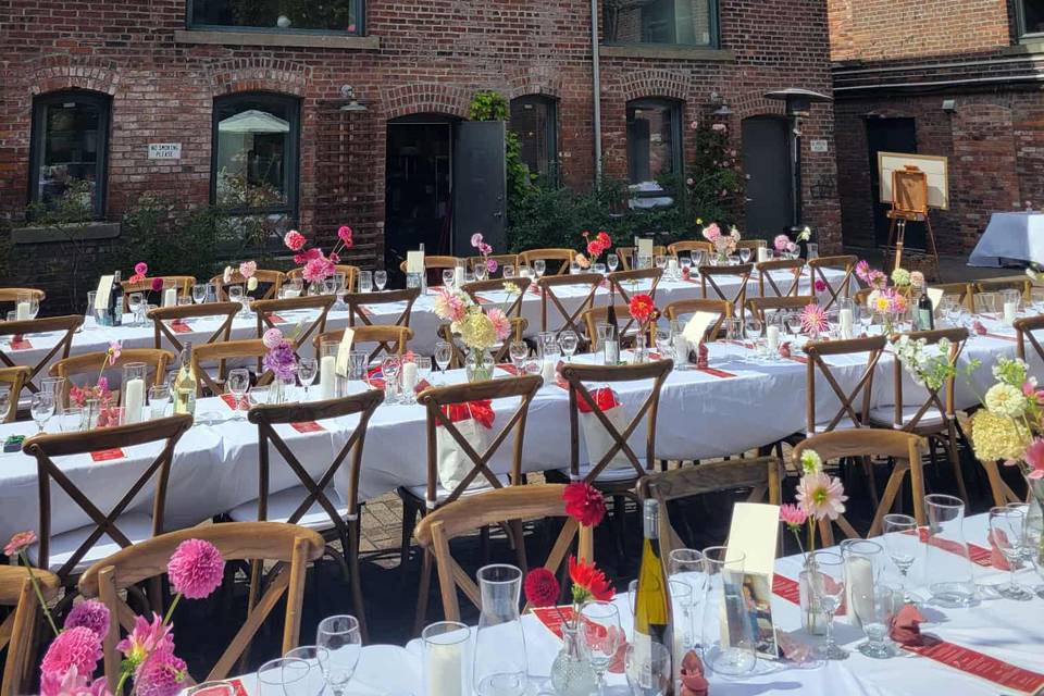 White Folding Chairs