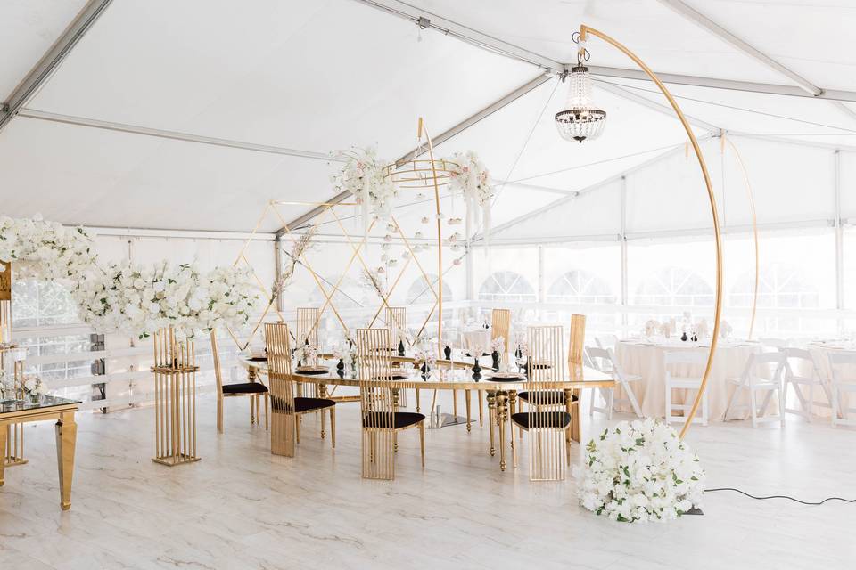 GARDEN TENT RECEPTION