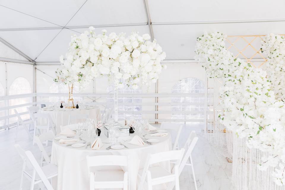 GARDEN TENT RECEPTION