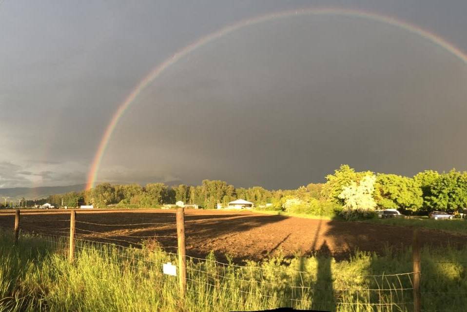 Rainbow and Church/Hall