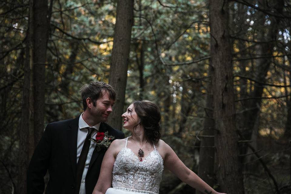 Bride and Groom portraits