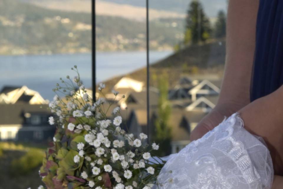 Wedding on the deck