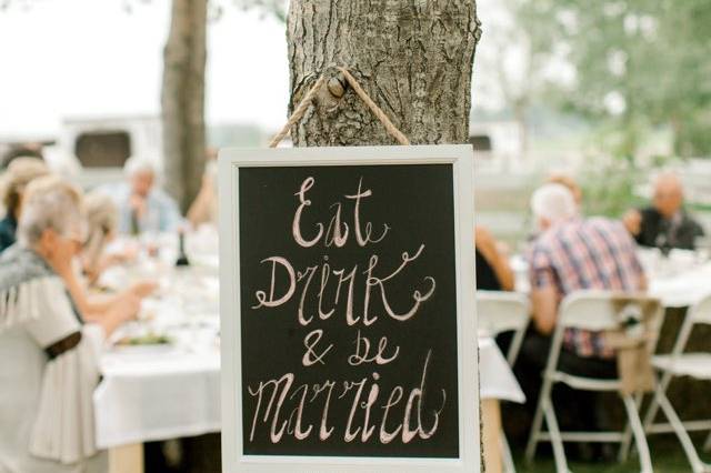 Eat drink and be married