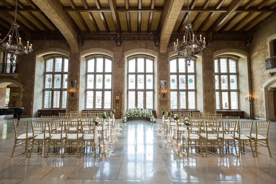 Indoor ceremony