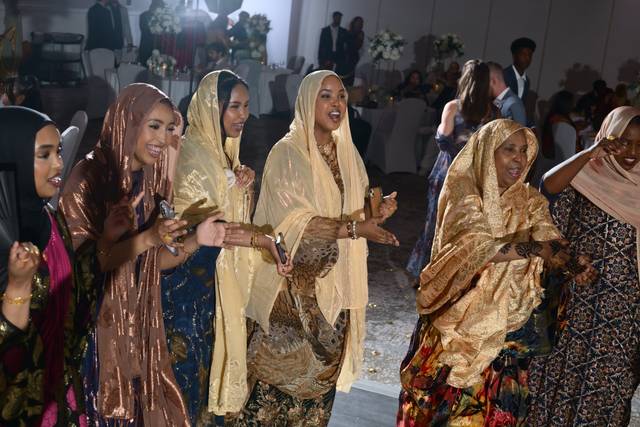 Ladies hitting the floor