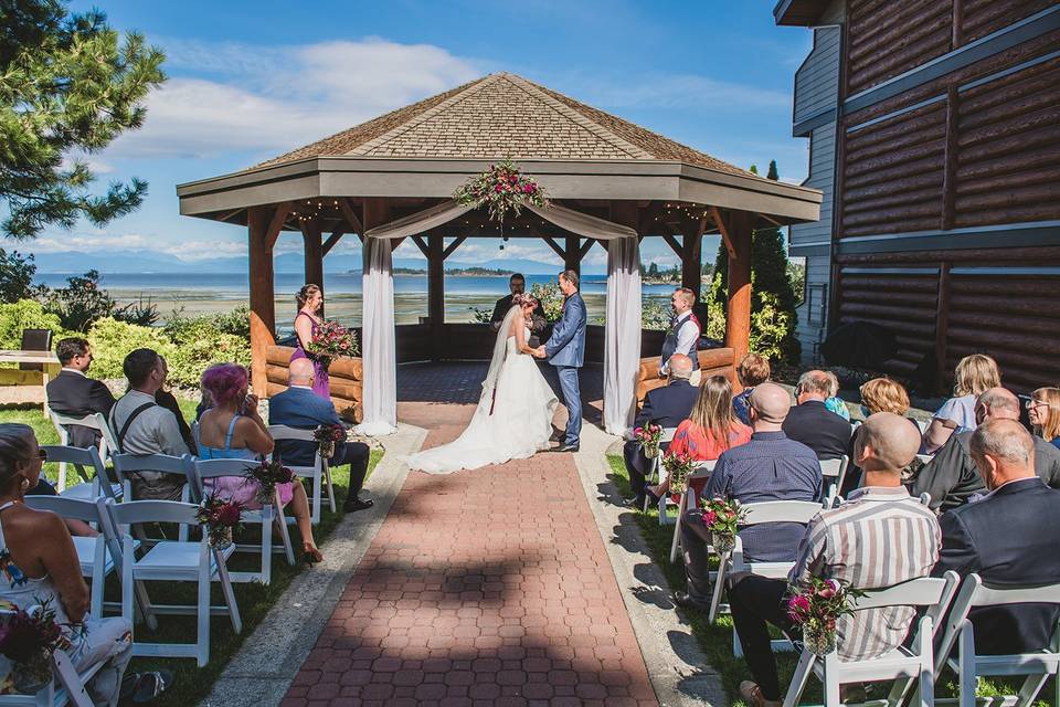 Seaside gazebo