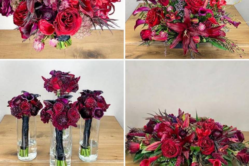 Wedding Bouquet & Table Tops