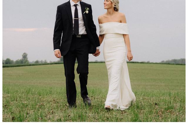 A portrait of the couple