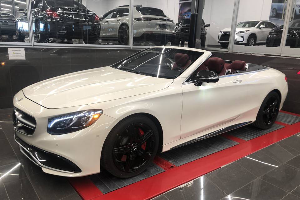 Mercedes S63 convertible