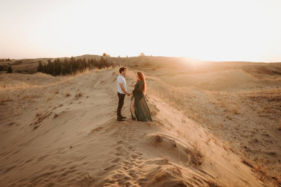 Manitoba Desert Vow Renewal