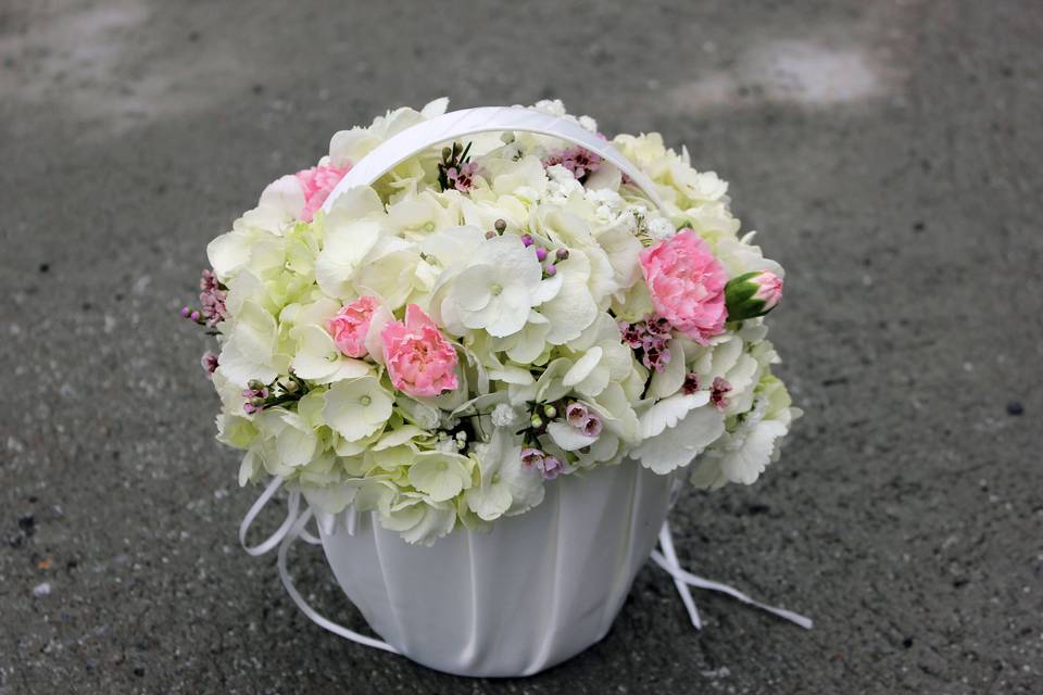 Flower girl basket