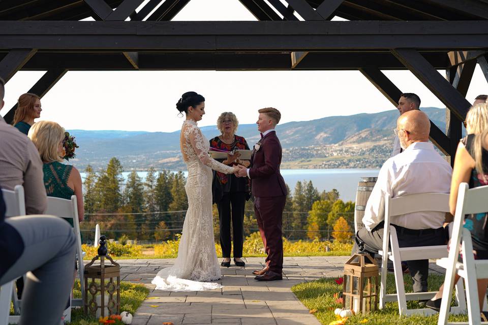 Saying vows