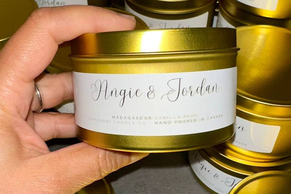 8 oz Wedding Candle
