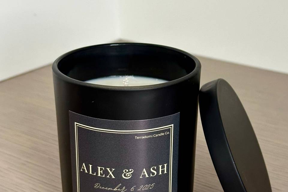 Wedding Favour Candle