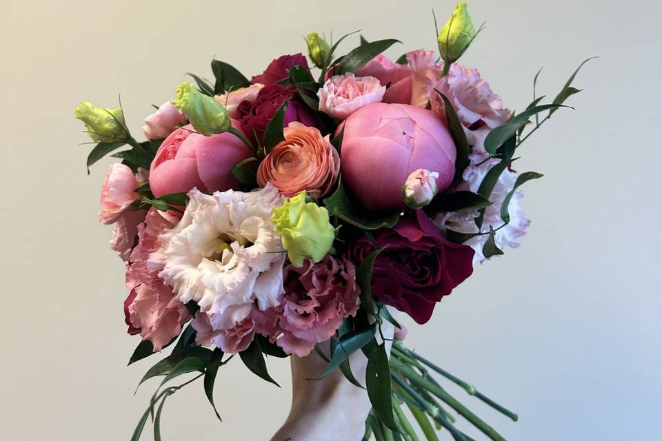 Pinks and Burgundy Bouquet