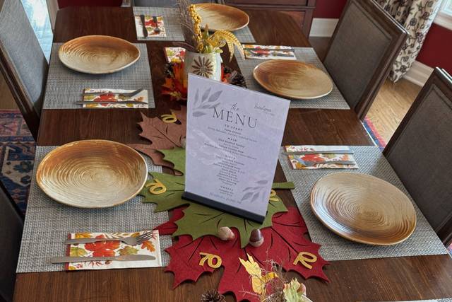 Private dinning experience