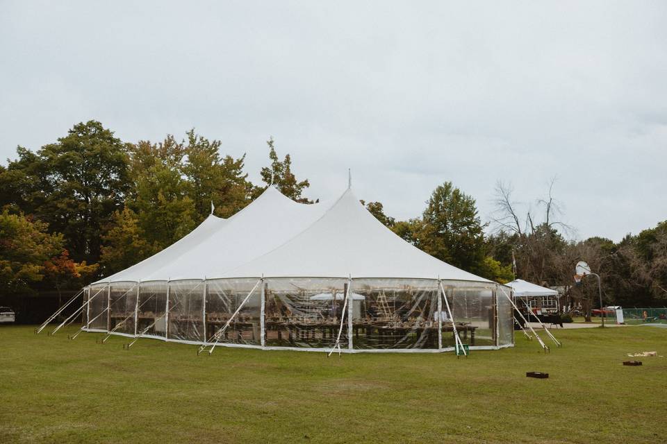 Tent Clear Walls