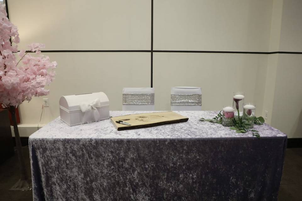Guest Sign in table
