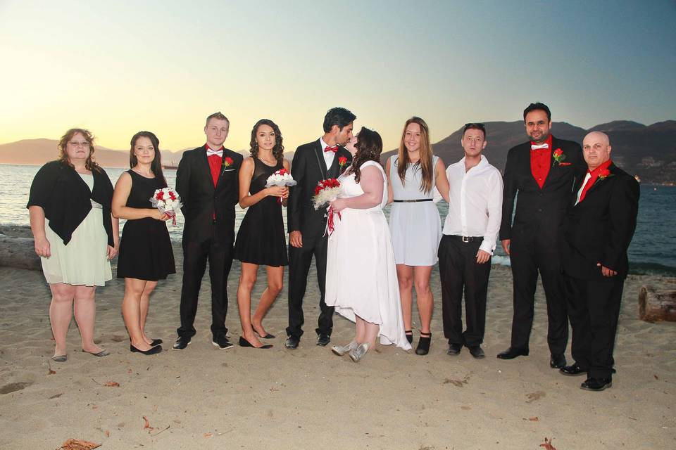 Beach wedding