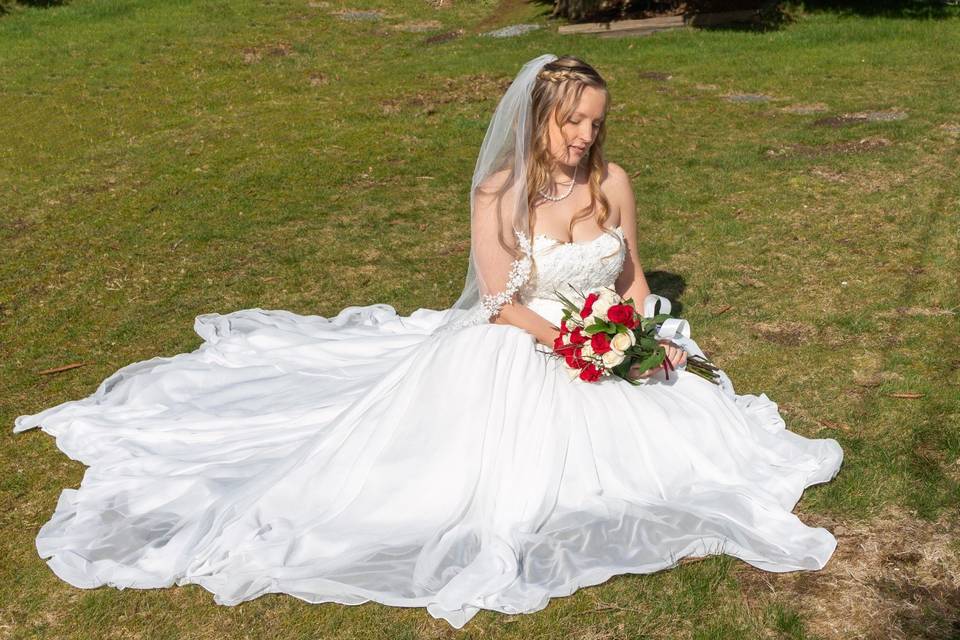 Langley wedding guest table