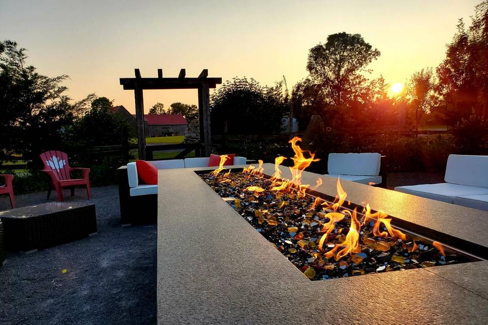 Evening Firepit