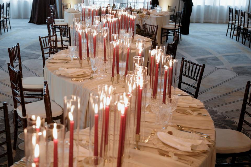 Hotel Macdonald Wedding decor