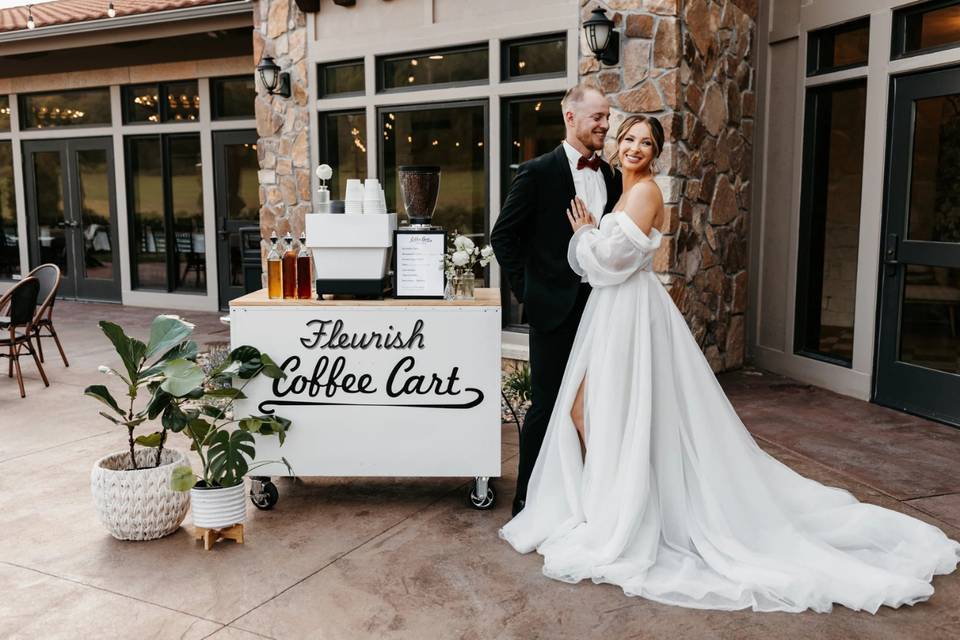 Fleurish Coffee Cart