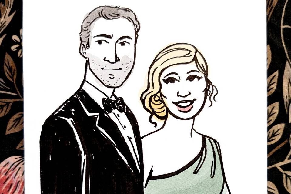 Bust portrait sample