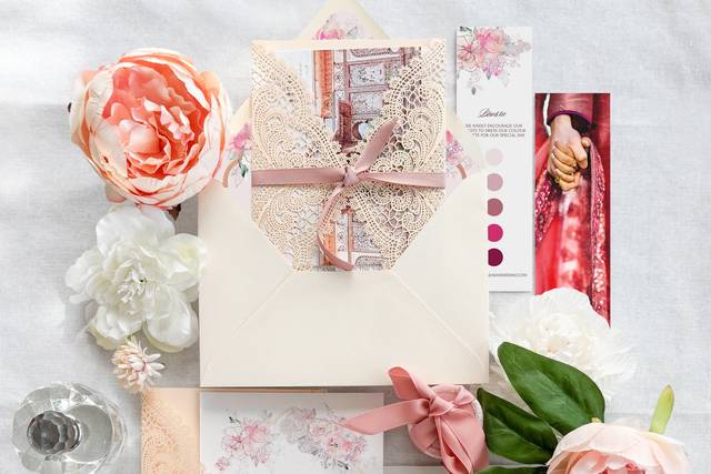 Indian Wedding Invitation Set