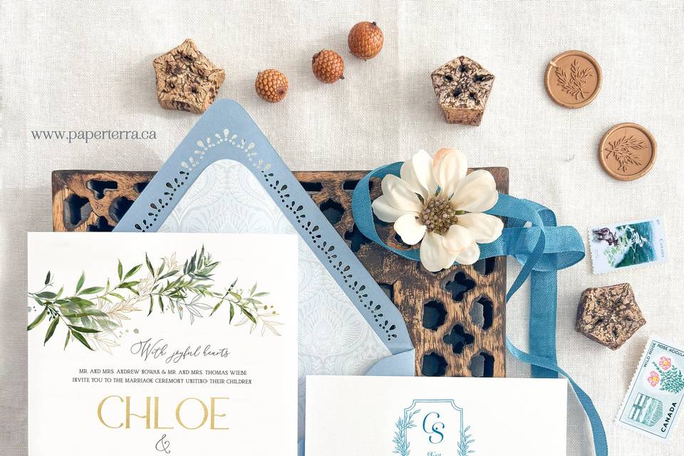 Canmore AB Wedding Invite