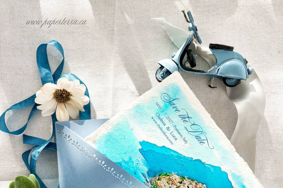 Positano Save the Date
