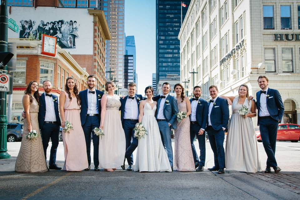 Downtown Calgary Wedding